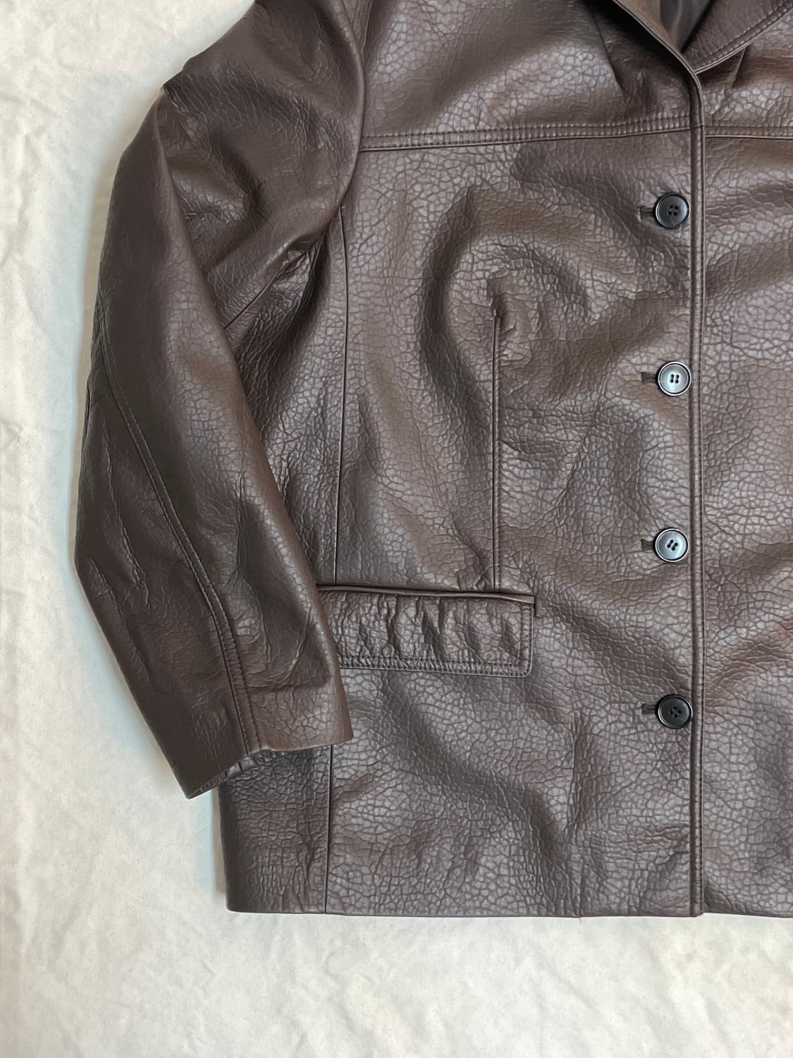 H&M 레더 자켓 상품이미지4