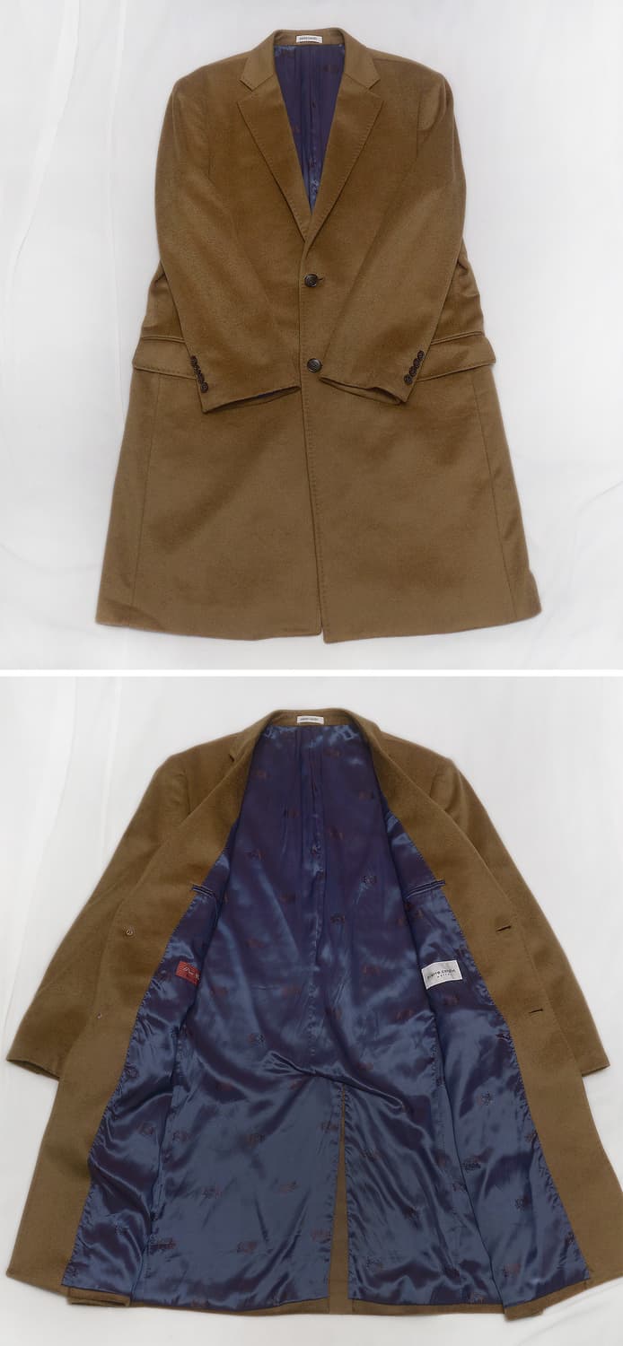 피에르가르뎅 파리 퓨어 캐시미어 싱글 체스터코트 (100+) 상품이미지3