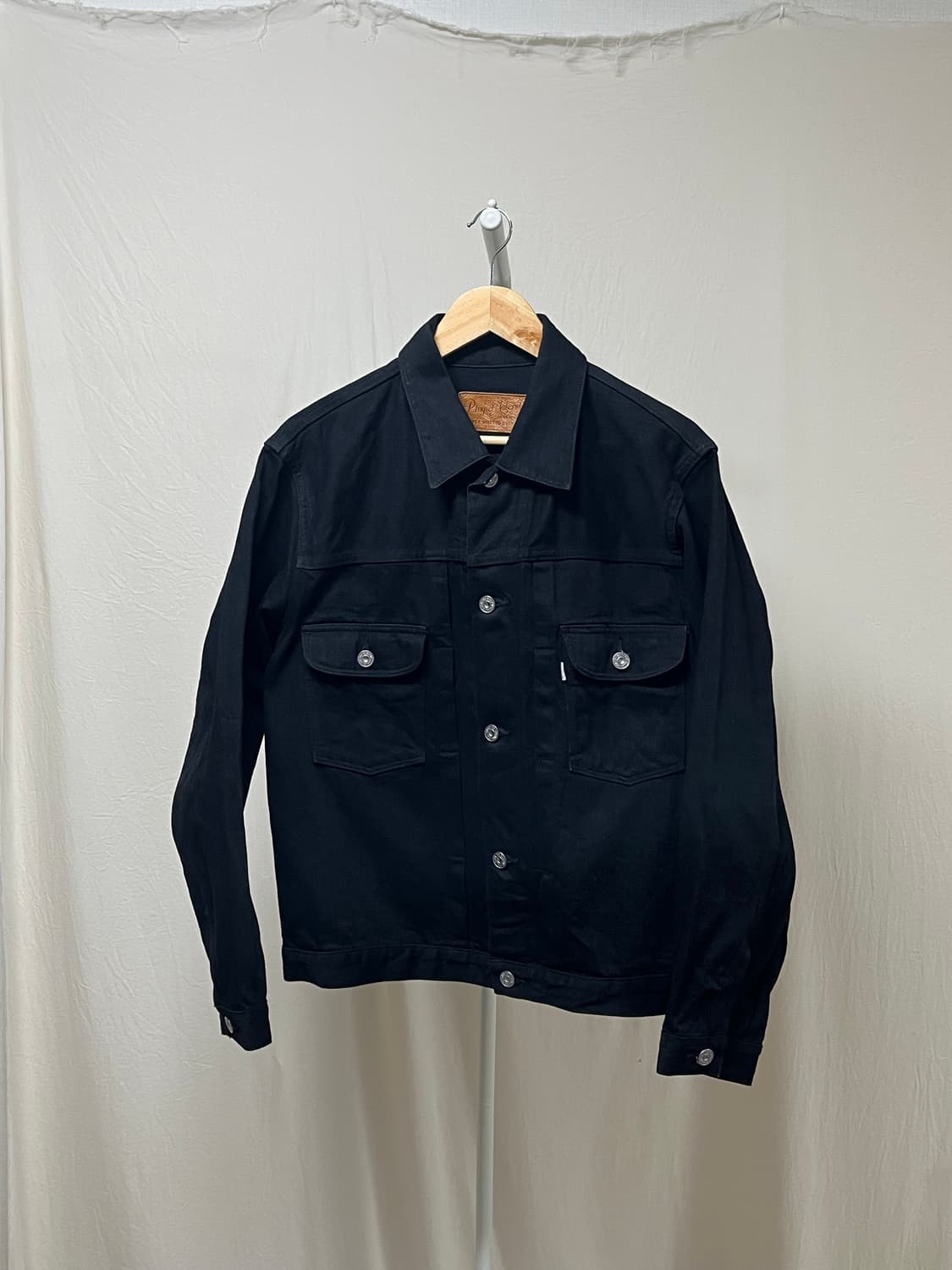 Phigvel pm-300 black classic jean jacket 상품이미지2