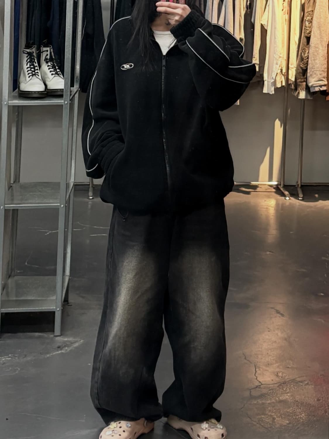 본투윈 크롬B 필리스 블랙자켓 A3634 상품이미지1