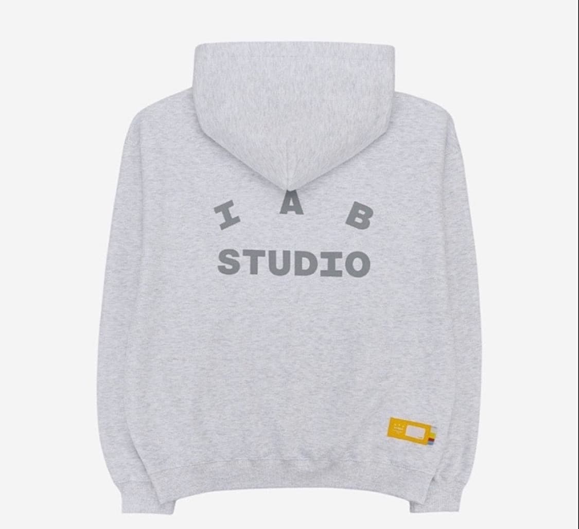 [XL] 아이앱 스튜디오 후드 라이트 그레이 상품이미지1