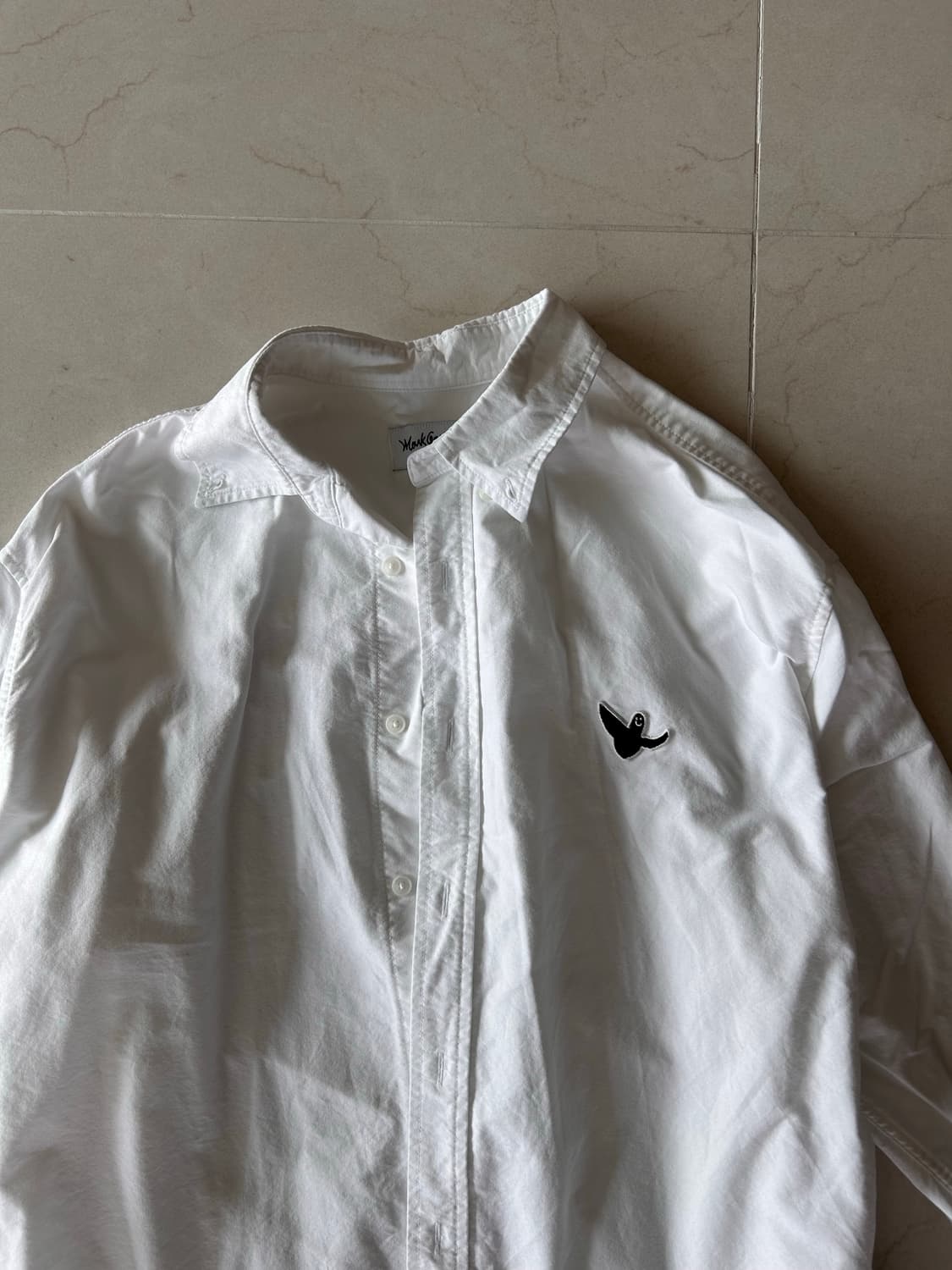 마크곤잘레스 화이트 코튼 셔츠 상품이미지2