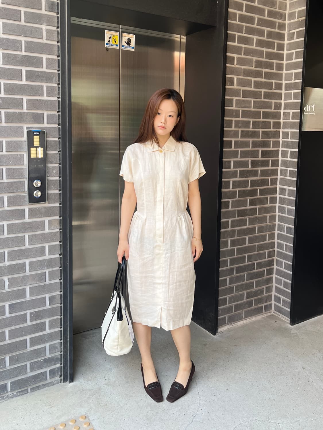Toro Fare 천연 린넨 원피스 상품이미지1