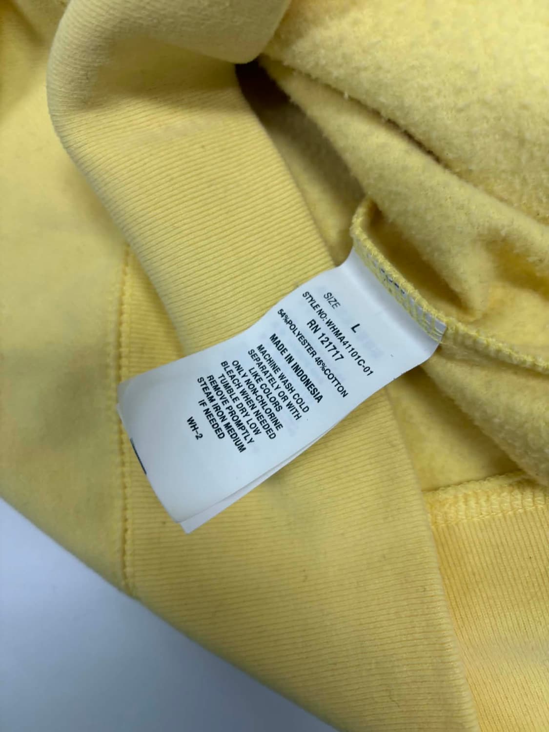 후아유 y2k 러블리힙 걸즈 스웻 후드집업 희귀져지(L) 상품이미지5