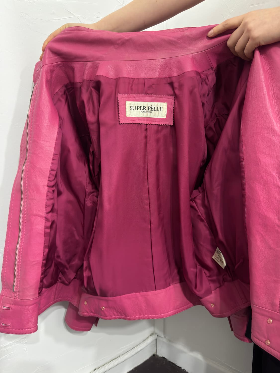 super pelle noriko kazuki pink jacket 상품이미지9