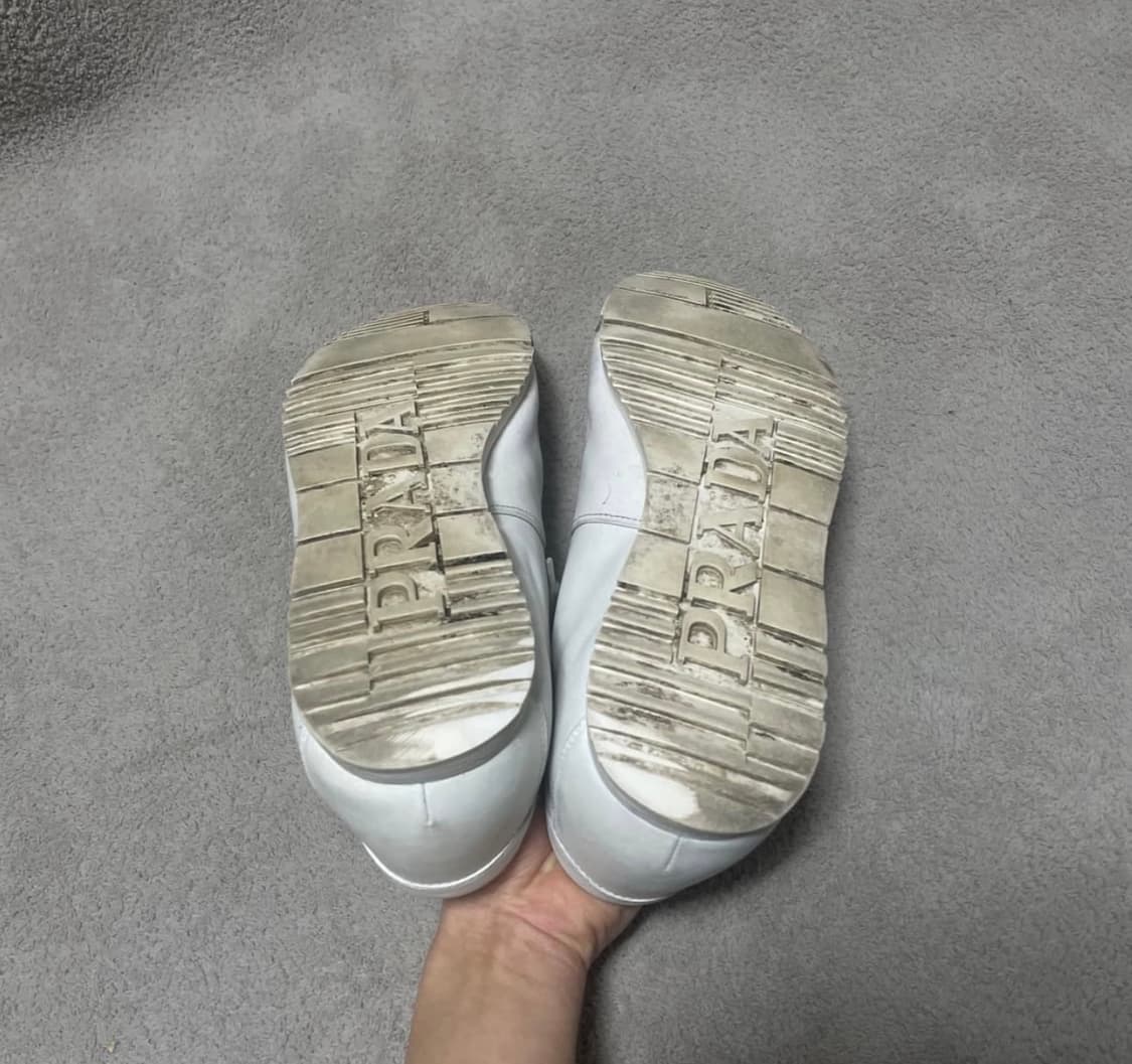 프라다 스포츠 레더 로고 스니커즈 285 상품이미지7