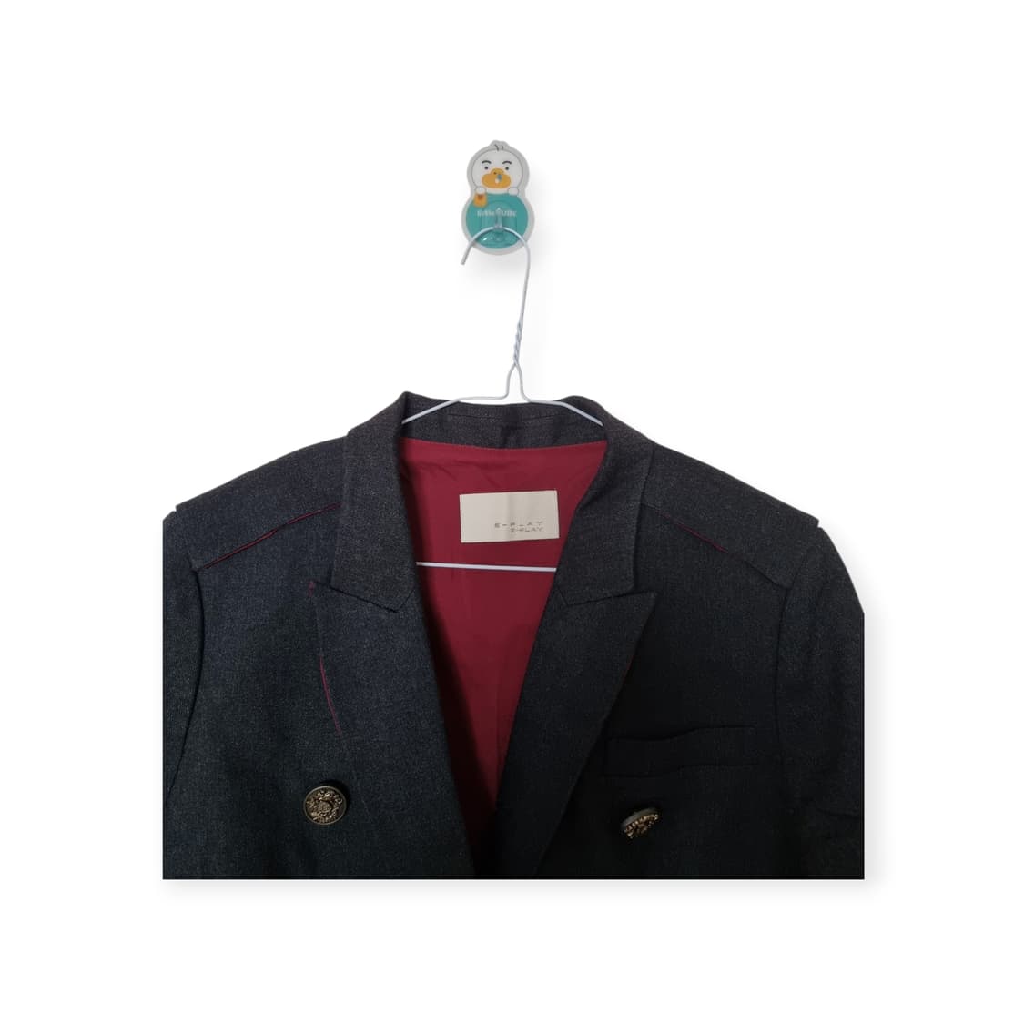 E-PLAY 미착용 더블 버튼 자켓/프리사이즈 66추천 상품이미지2