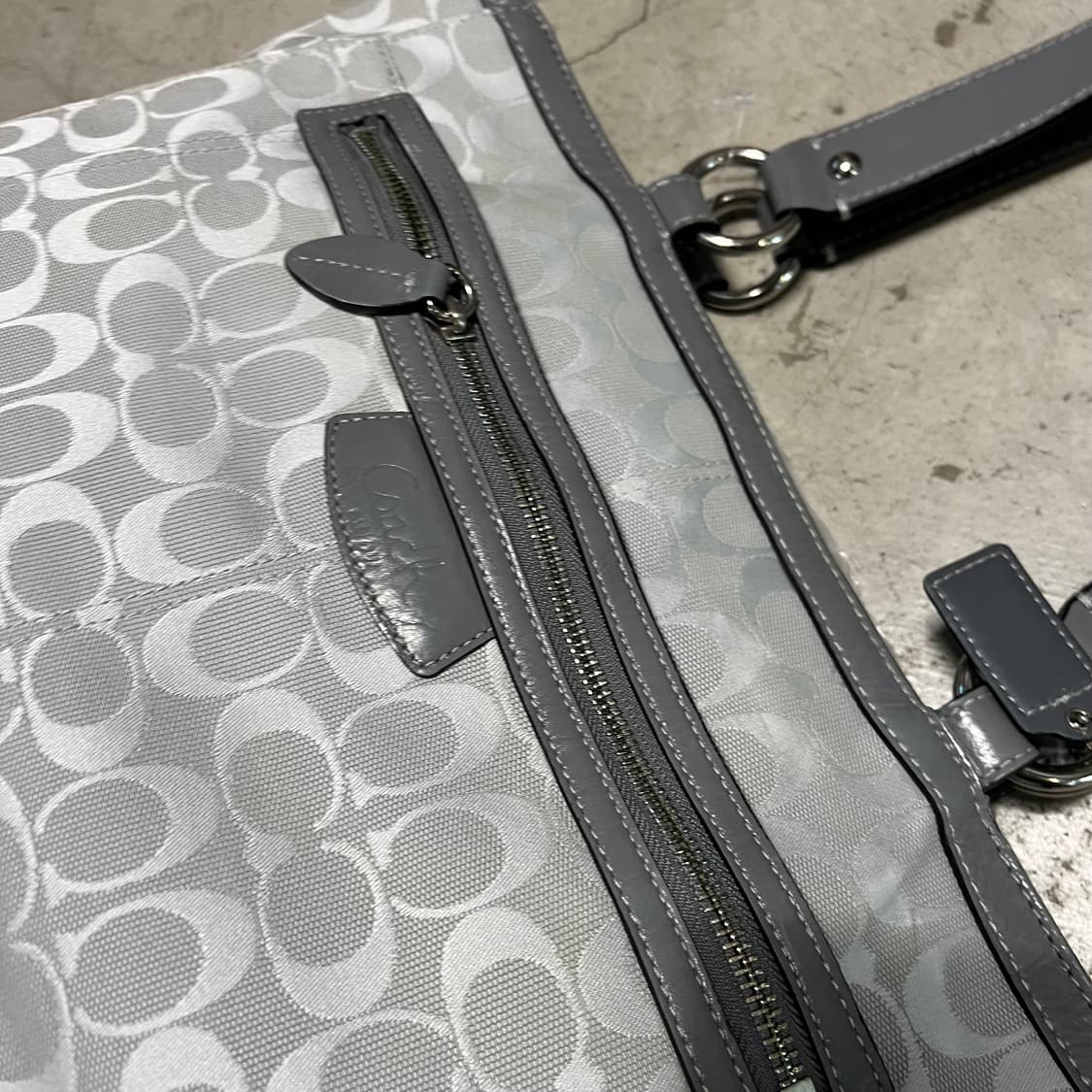 old coach 올드코치 숄더백 준보부상 상품이미지2