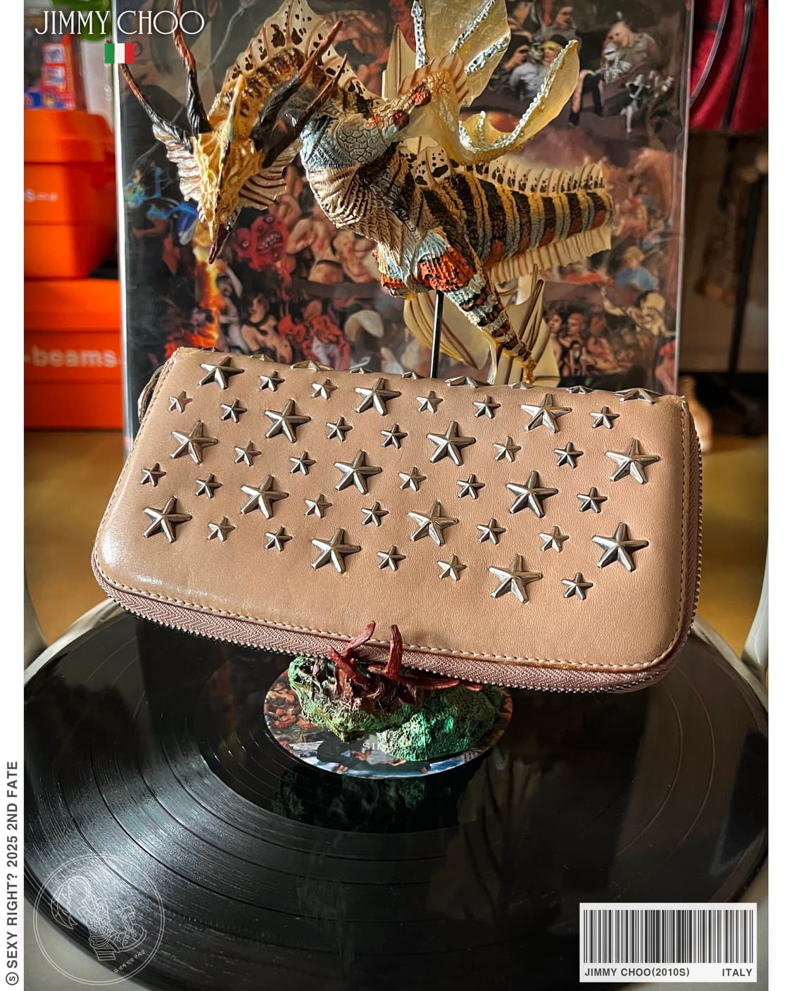 2010s JIMMY CHOO Star Studed Wallet 상품이미지1