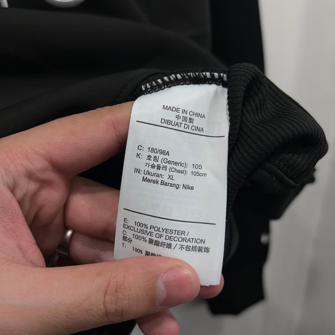 나이키 스우시 더블로고 래글런 네오프렌 맨투맨 상품이미지4