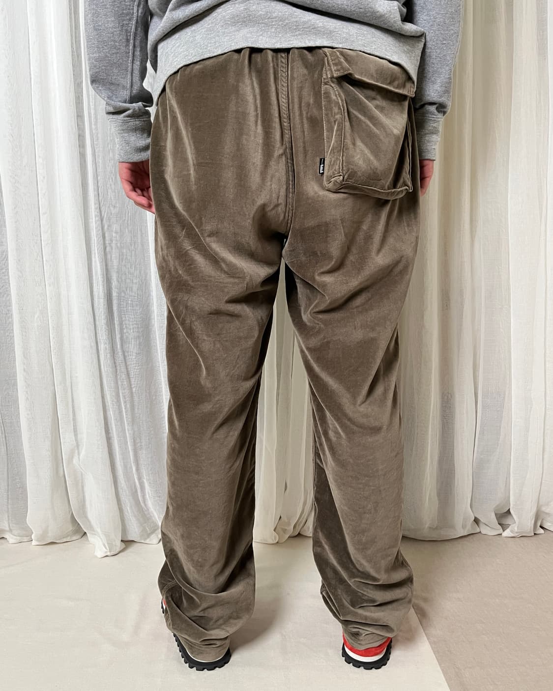 카브엠트 벨루어 트랙팬츠 cav empt 벨벳 이지팬츠 상품이미지9