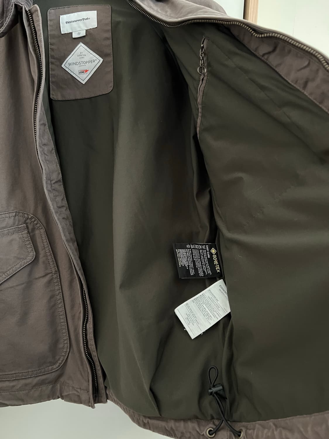 디스이즈네버댓 고어텍스자켓 S 상품이미지6