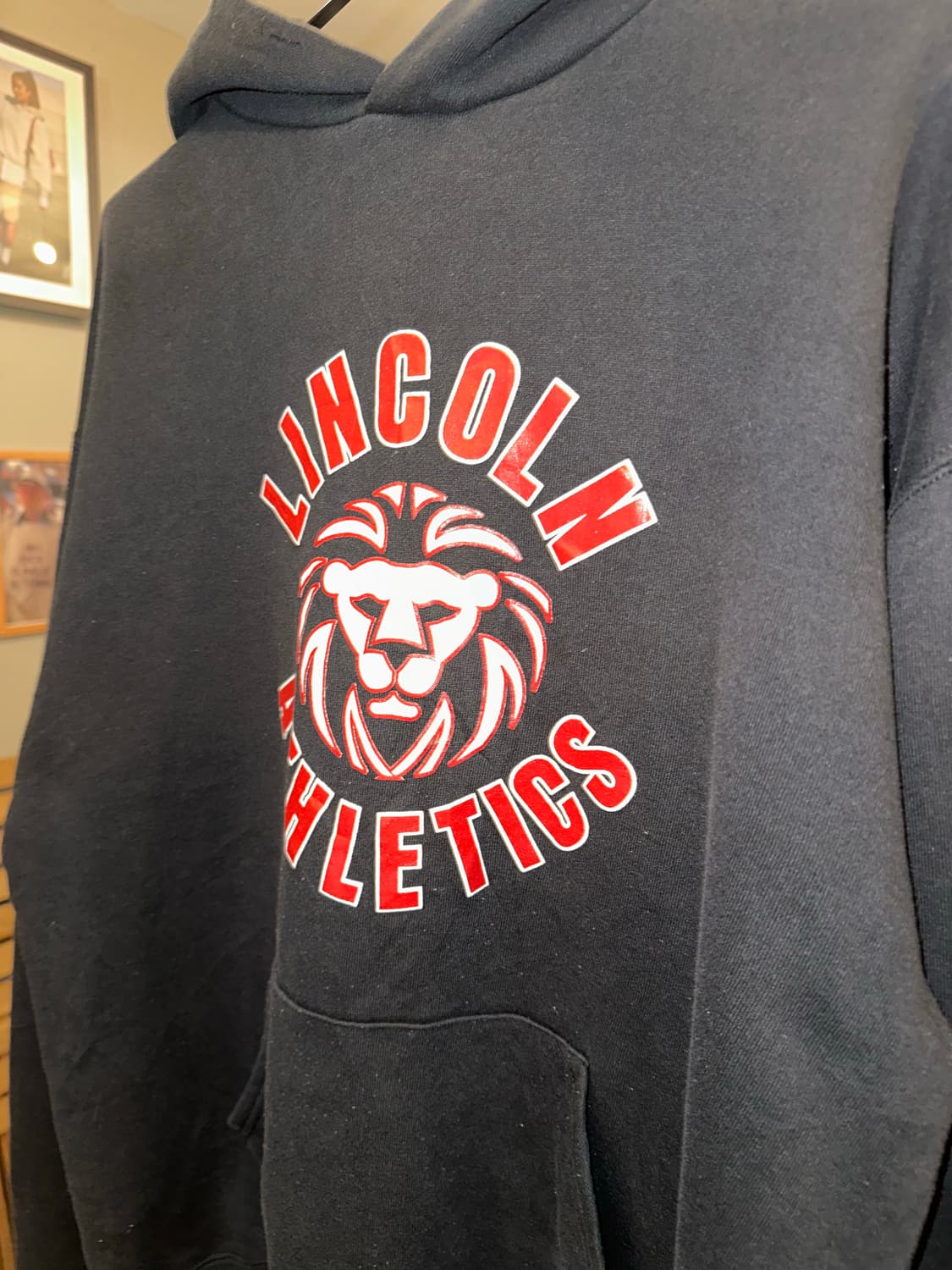 90‘s Russell Athletic Lincoln hoodsweat 상품이미지6