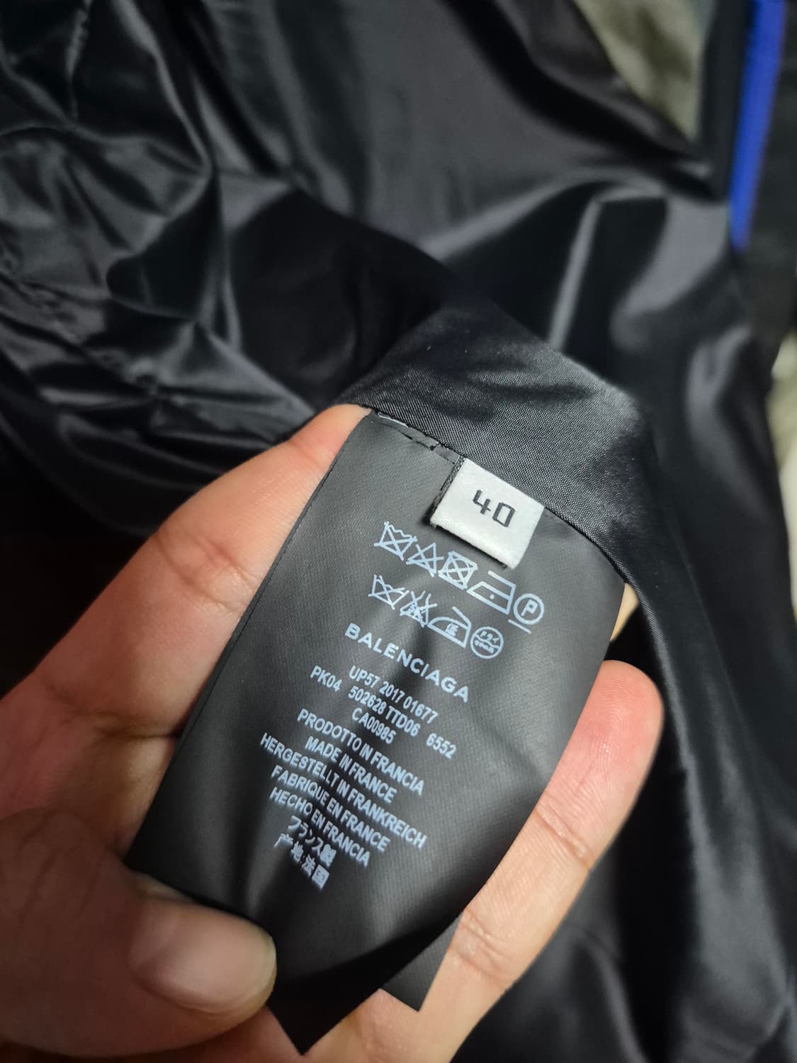 (제이홉 착용)발렌시아가 18F/W 비대칭 풀드 파카 자켓 40 정품 상품이미지6