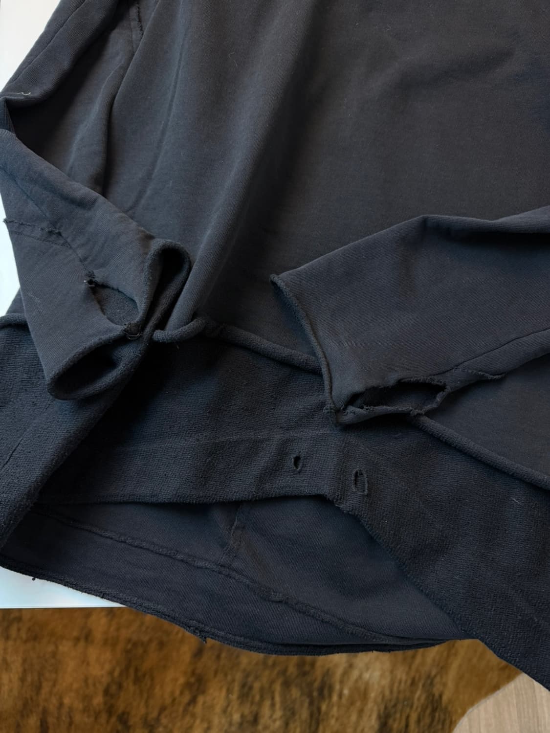 톰 크롬 데미지 레이어드 롱 슬리브  상품이미지4