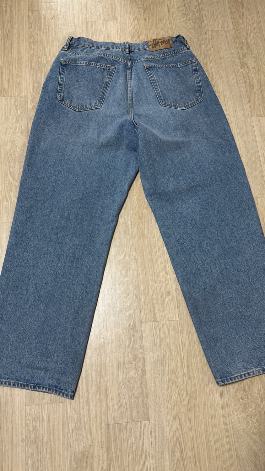 32)Stussy Denim Big OL' Jean Medium Blue 상품이미지6
