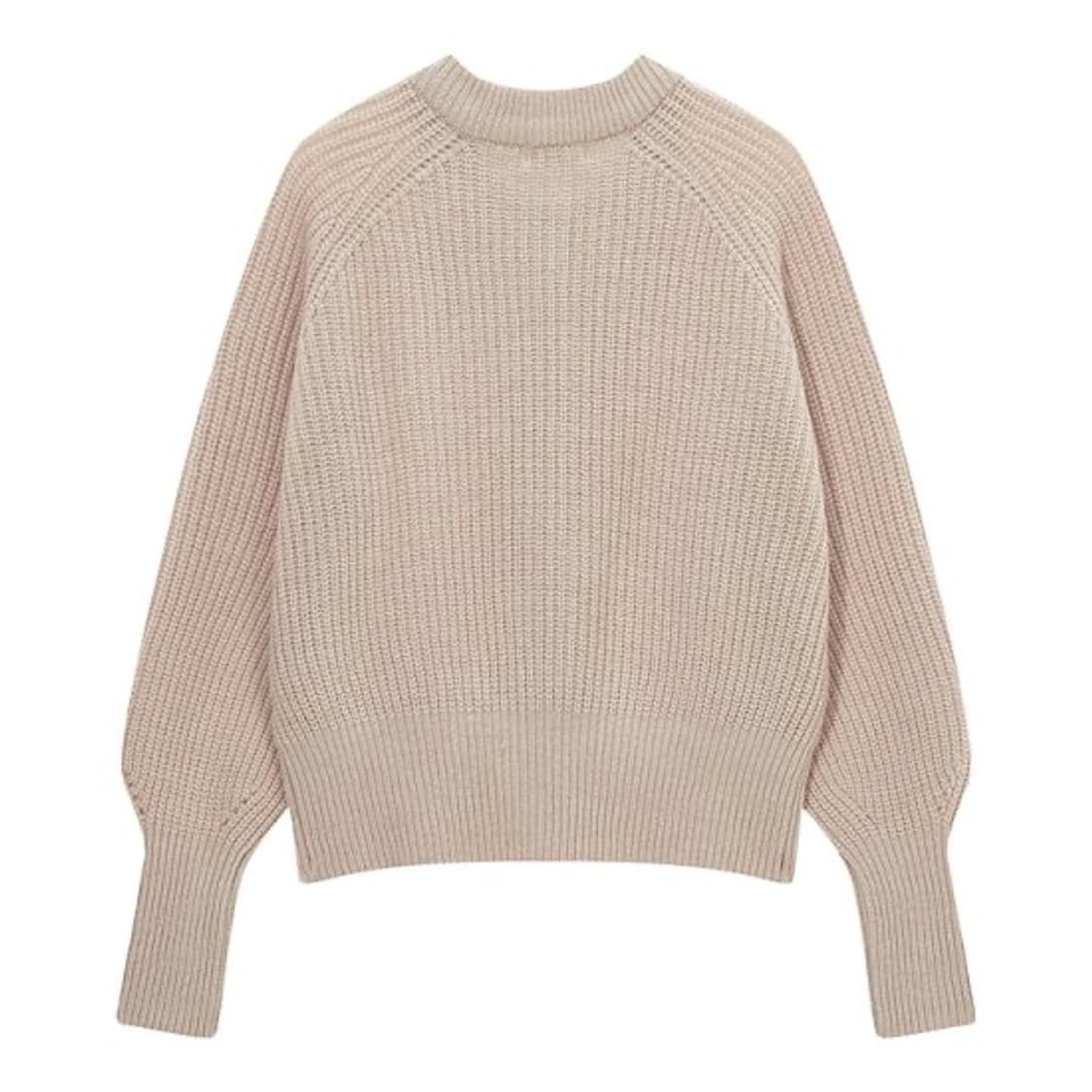 스튜디오톰보이 와플 버튼 오버핏 울 가디건 니트 F 상품이미지5