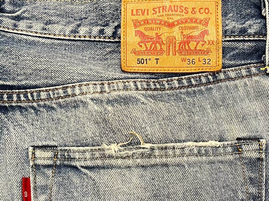 [36] 리바이스 501 테이퍼드 재팬메이드  상품이미지6