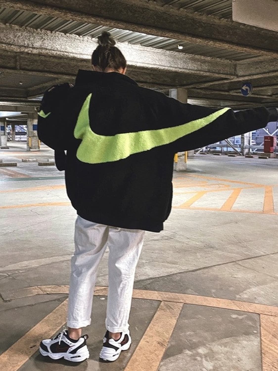 나이키 NIKE 빅스우시 검형 리버시블 자켓 후리스 상품이미지3