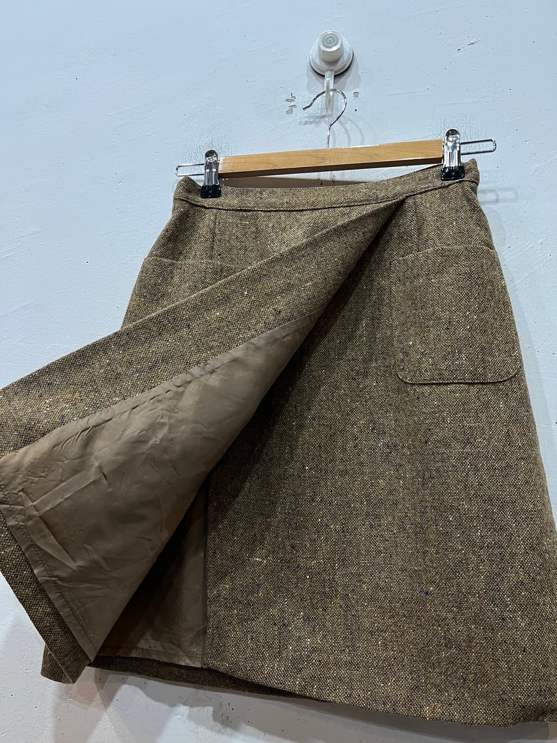 막스마라 퓨어울 트위드 스커트 치마 Made in ITALY 상품이미지3