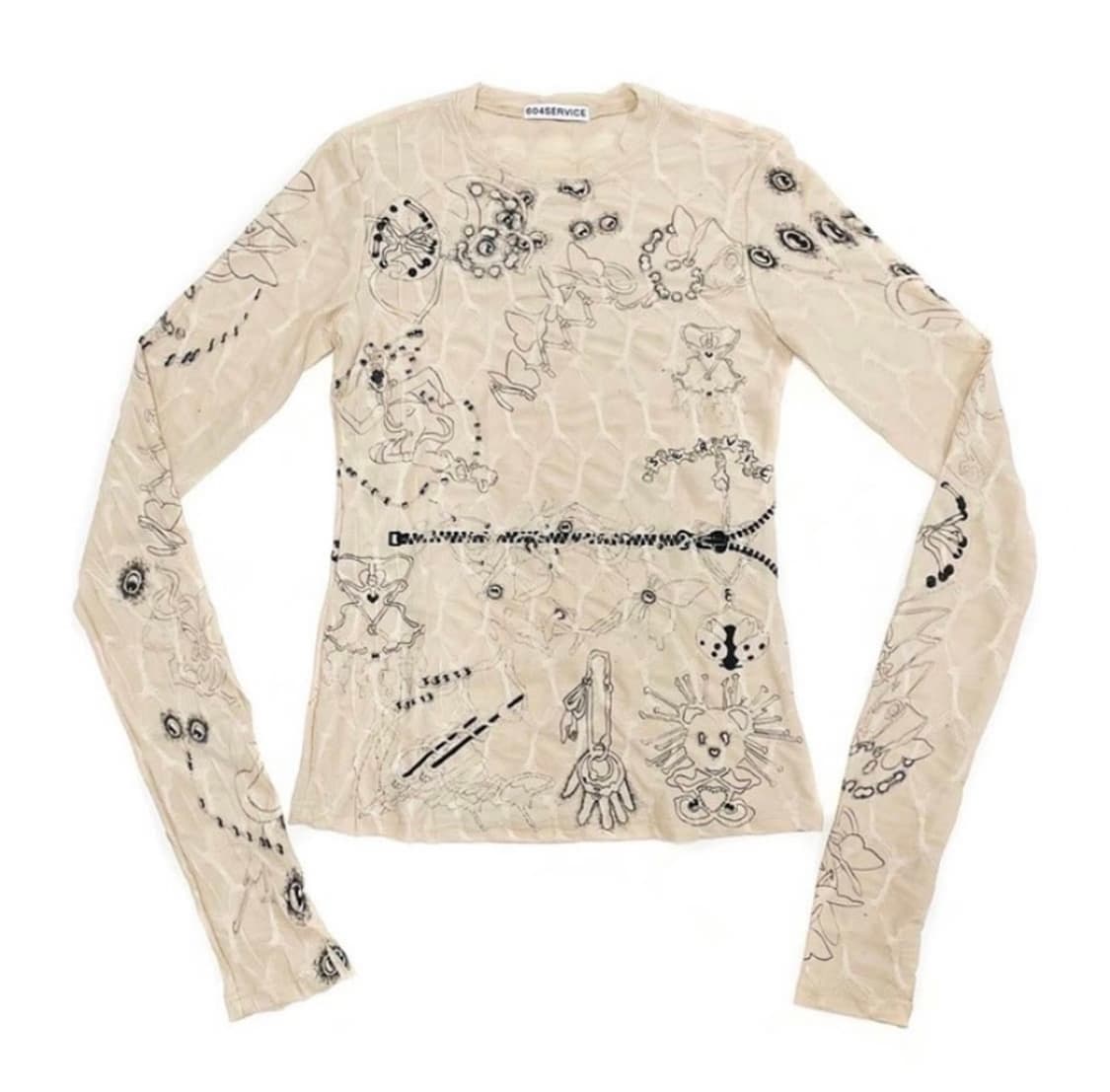 604service lisa tattooed top 상품이미지1