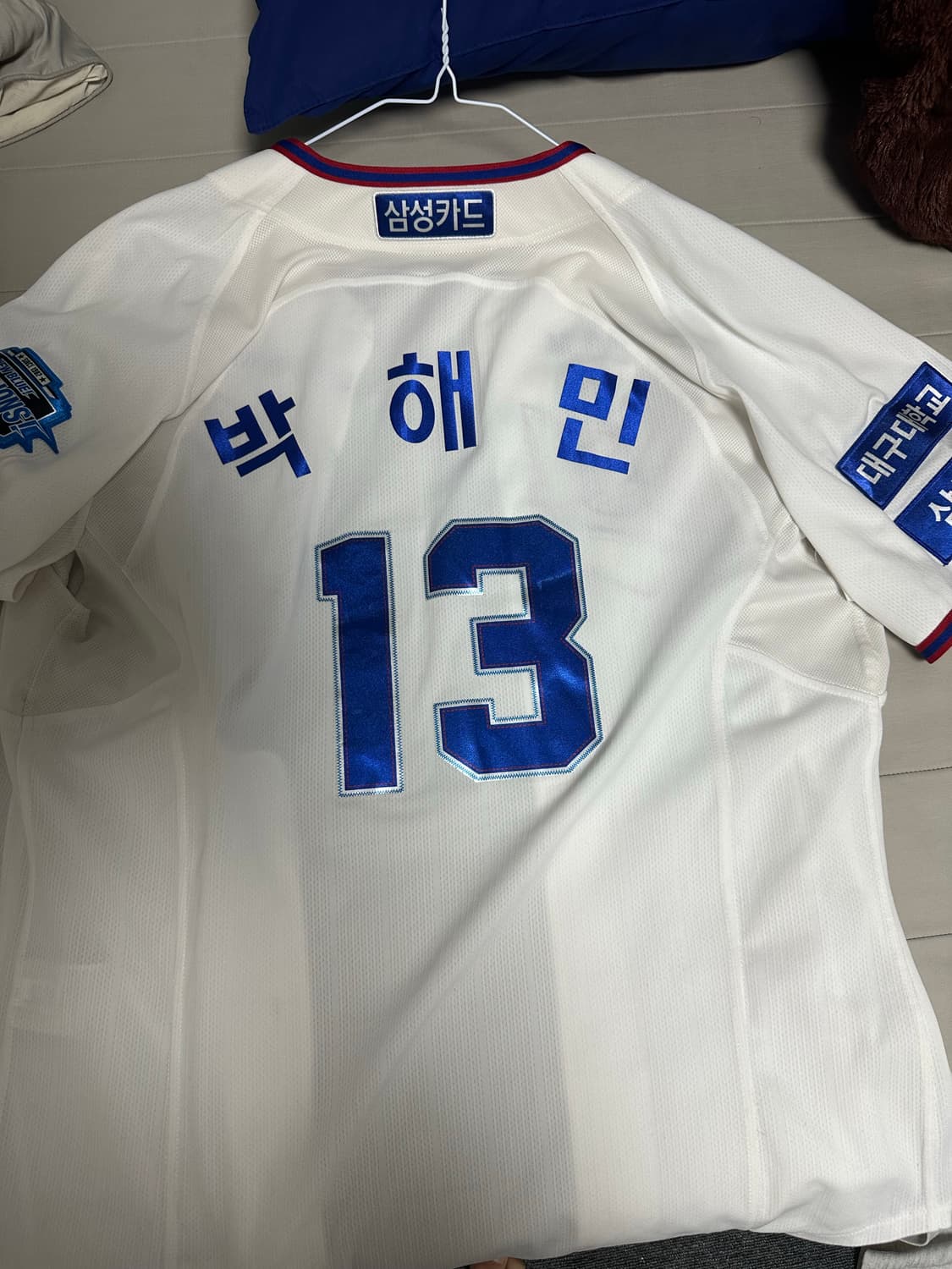 삼성라이온즈 21/22 언더아머 패치 유니폼 상품이미지2
