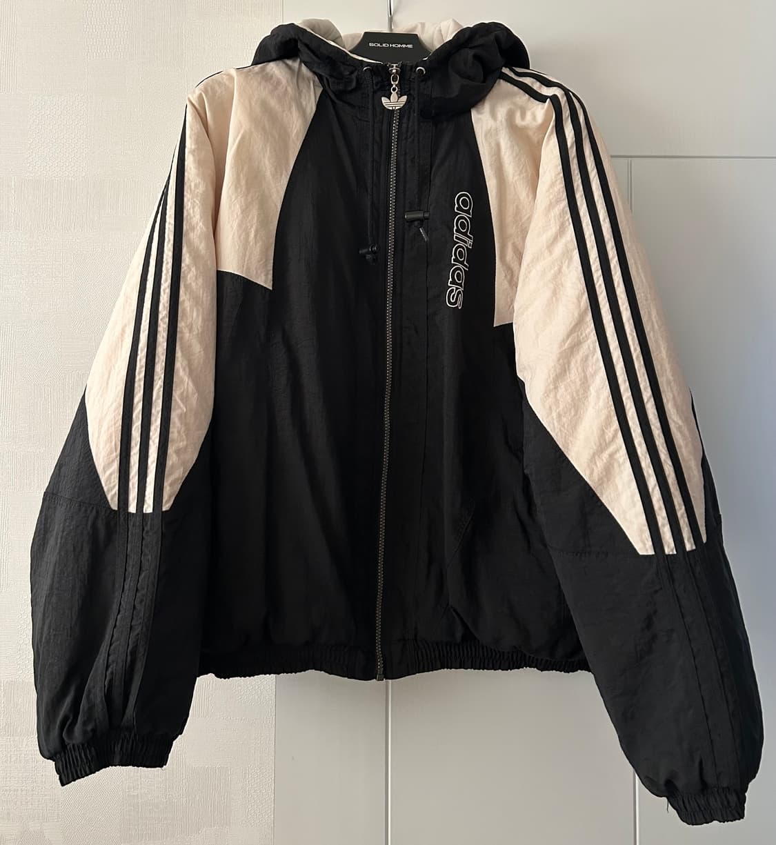 아디다스 빈티지 빅로고 바람막이 | 블랙 대장급 희귀 상품이미지1