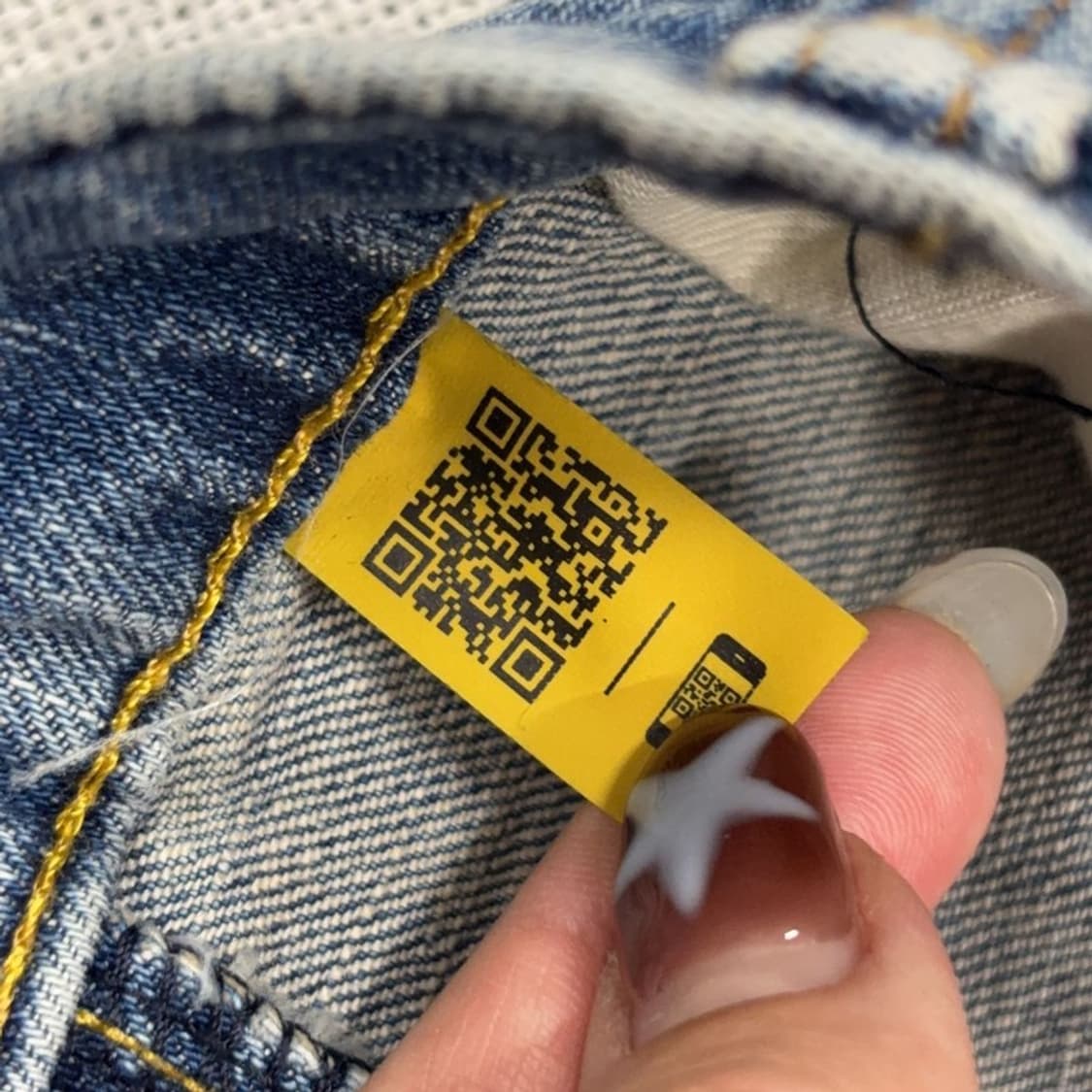 폴로 랄프로렌 소가죽패치 스판 데님 청바지 34인치 P00078 상품이미지6