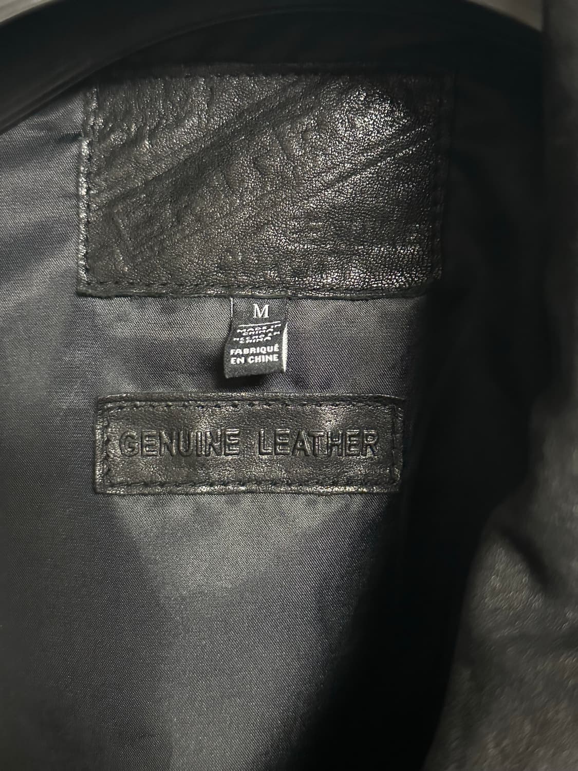 A-2 염소가죽 레더 블루종 블랙 105 상품이미지2