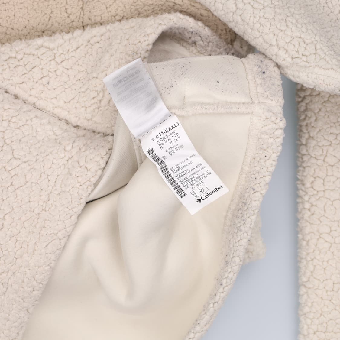 XXL 콜롬비아 플리스 집업 자켓 0204M 상품이미지4