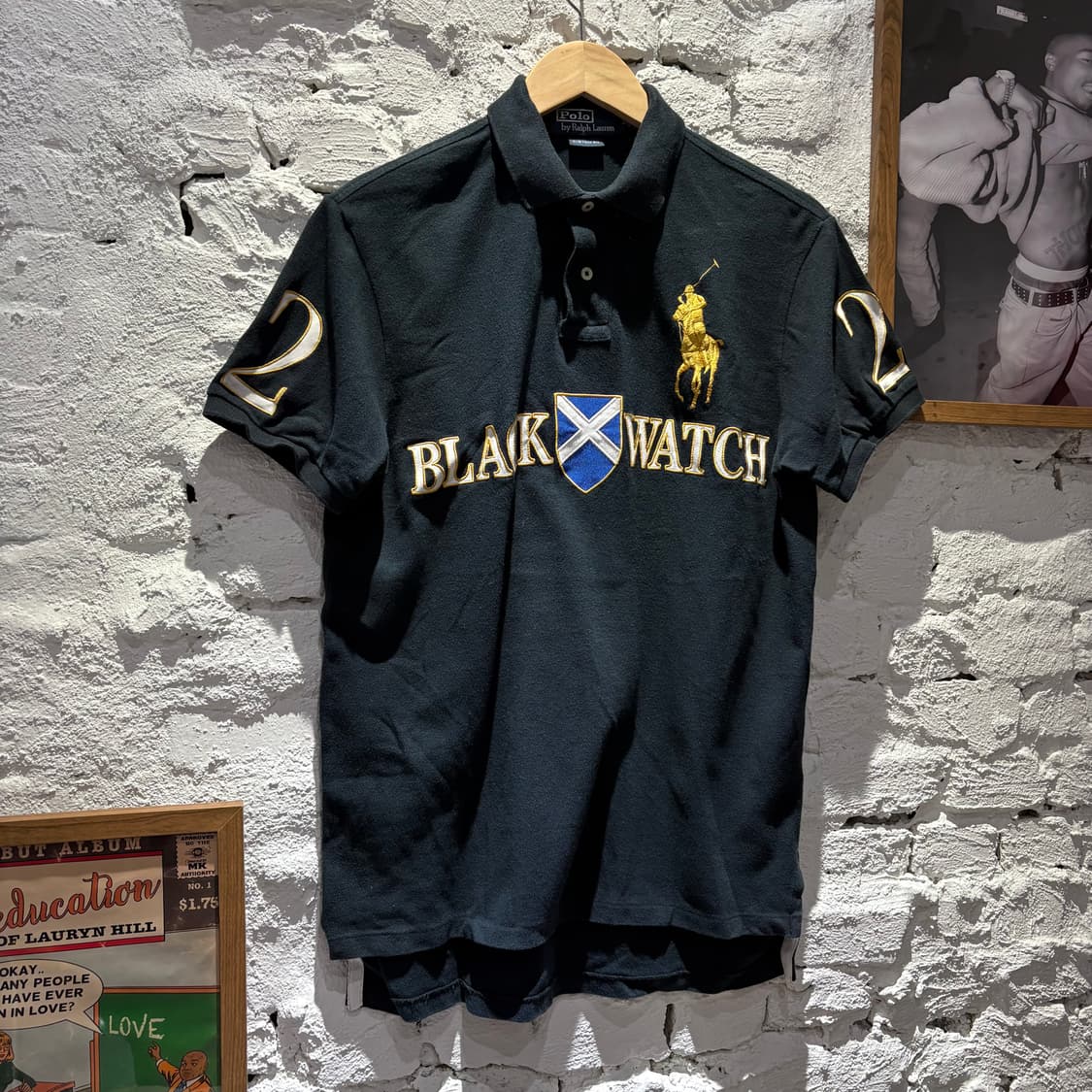 폴로 블랙와치 골드빅포니 카라셔츠 상품이미지6