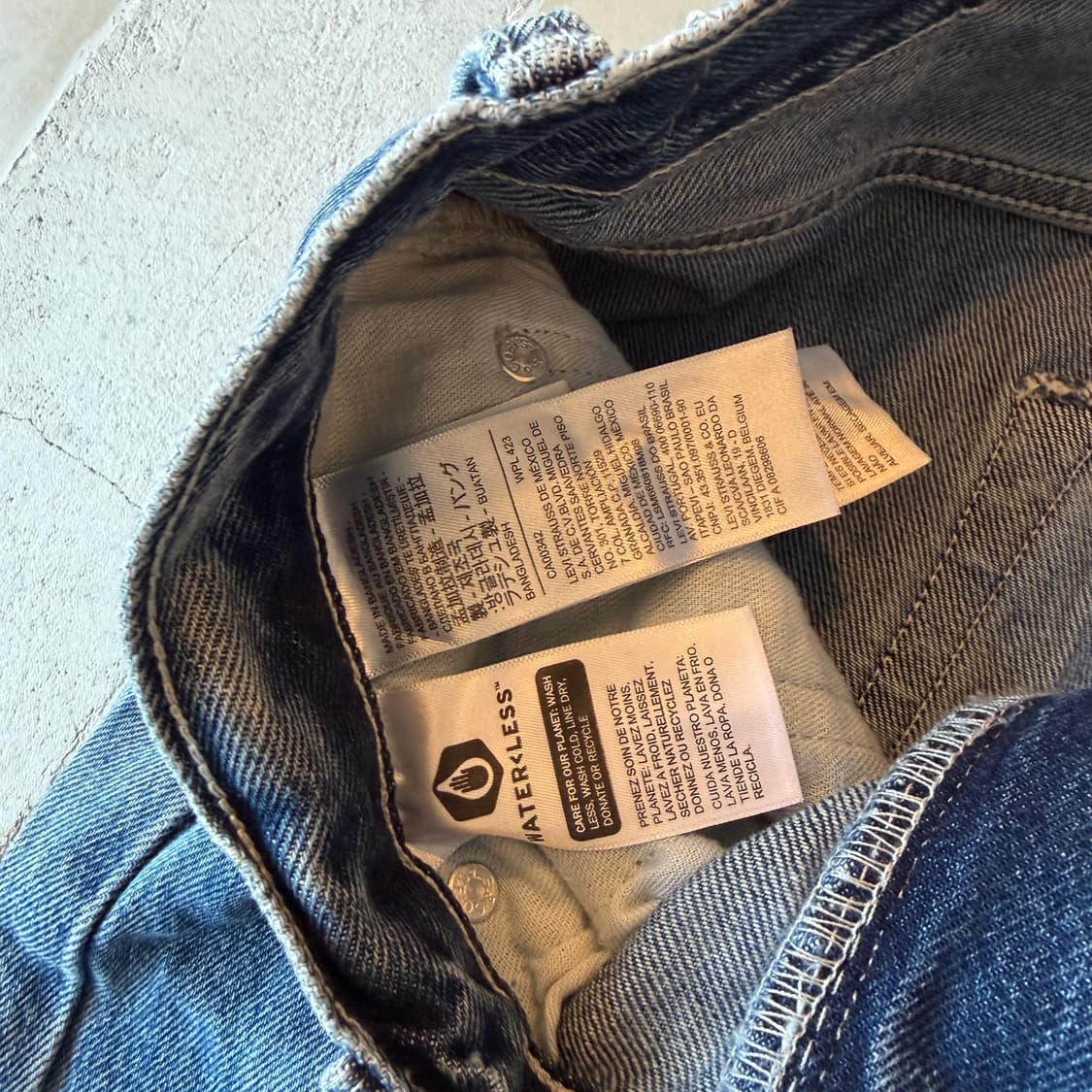 리바이스 실버탭 루즈핏 데님 팬츠 상품이미지6