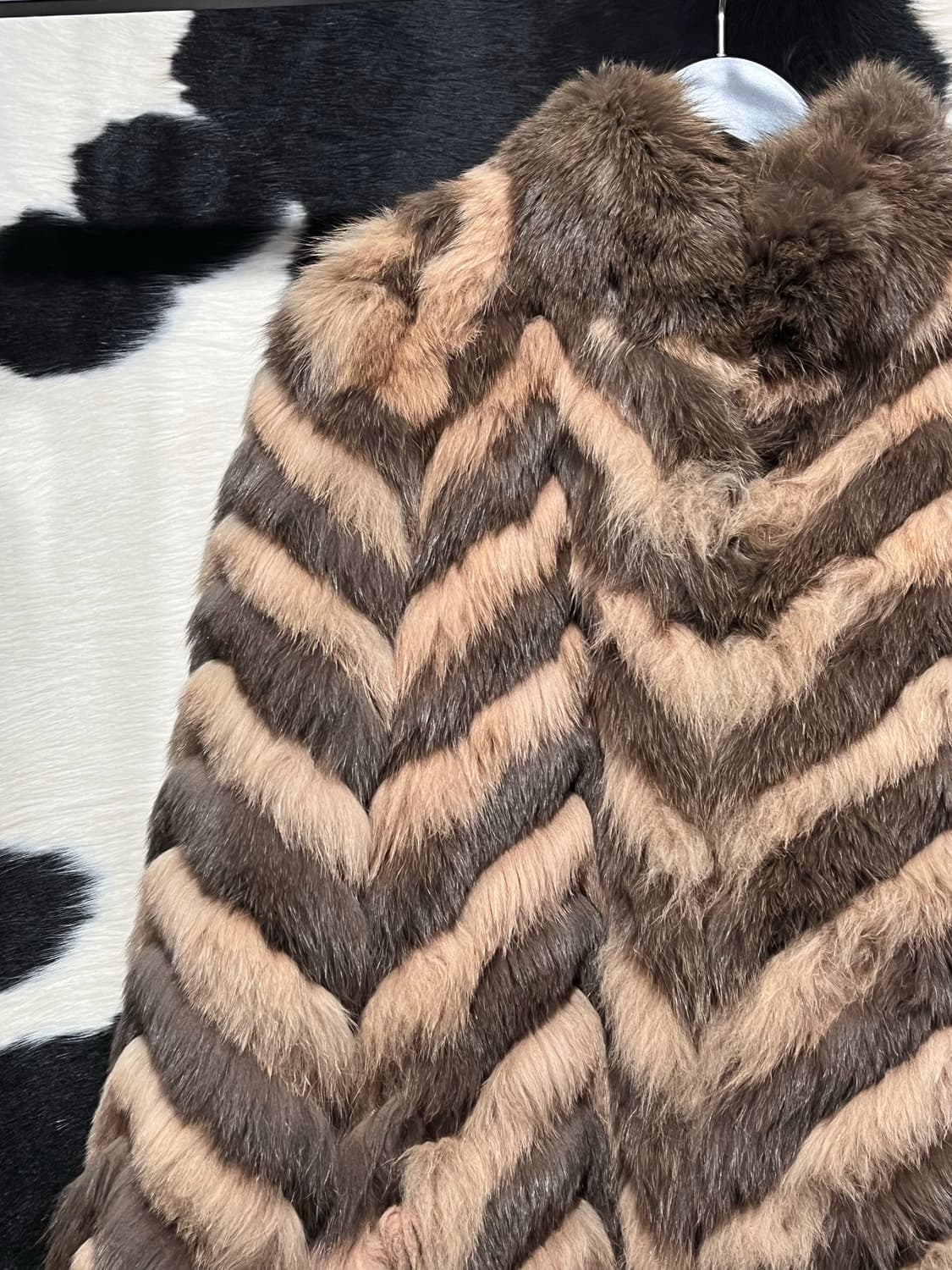 브라운 토끼퍼 자켓 상품이미지5