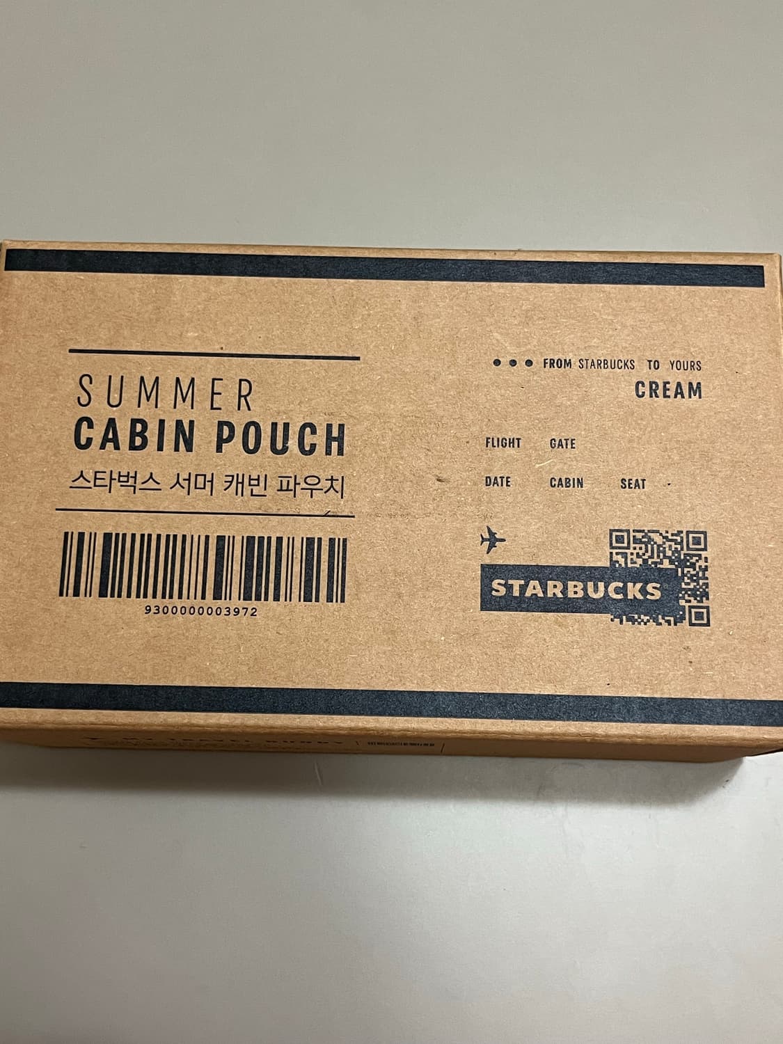 스타벅스 서머 캐빈 파우치 크림색 상품이미지6