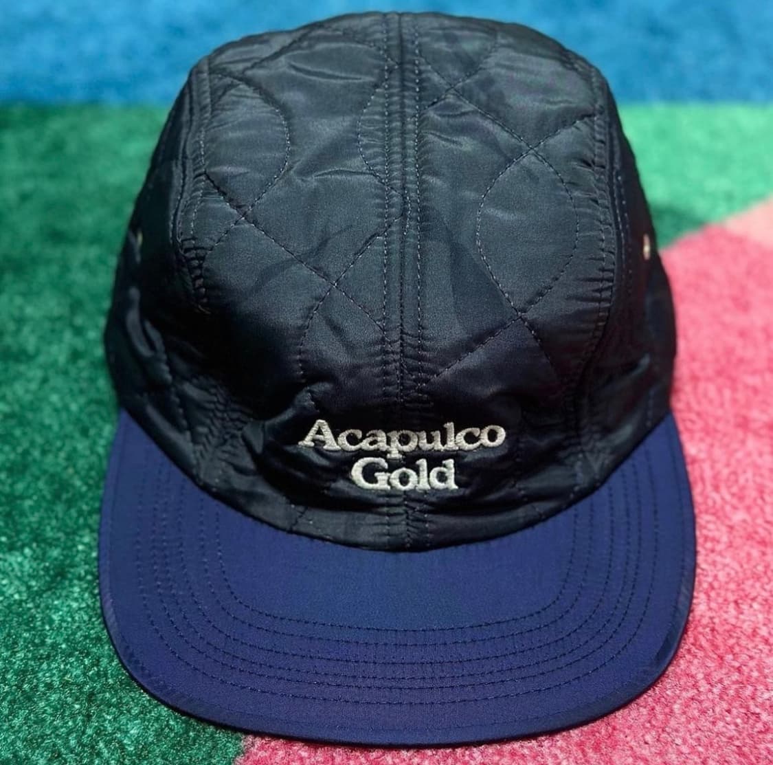 아카풀코 골드 퀼팅 스포츠캡  상품이미지1