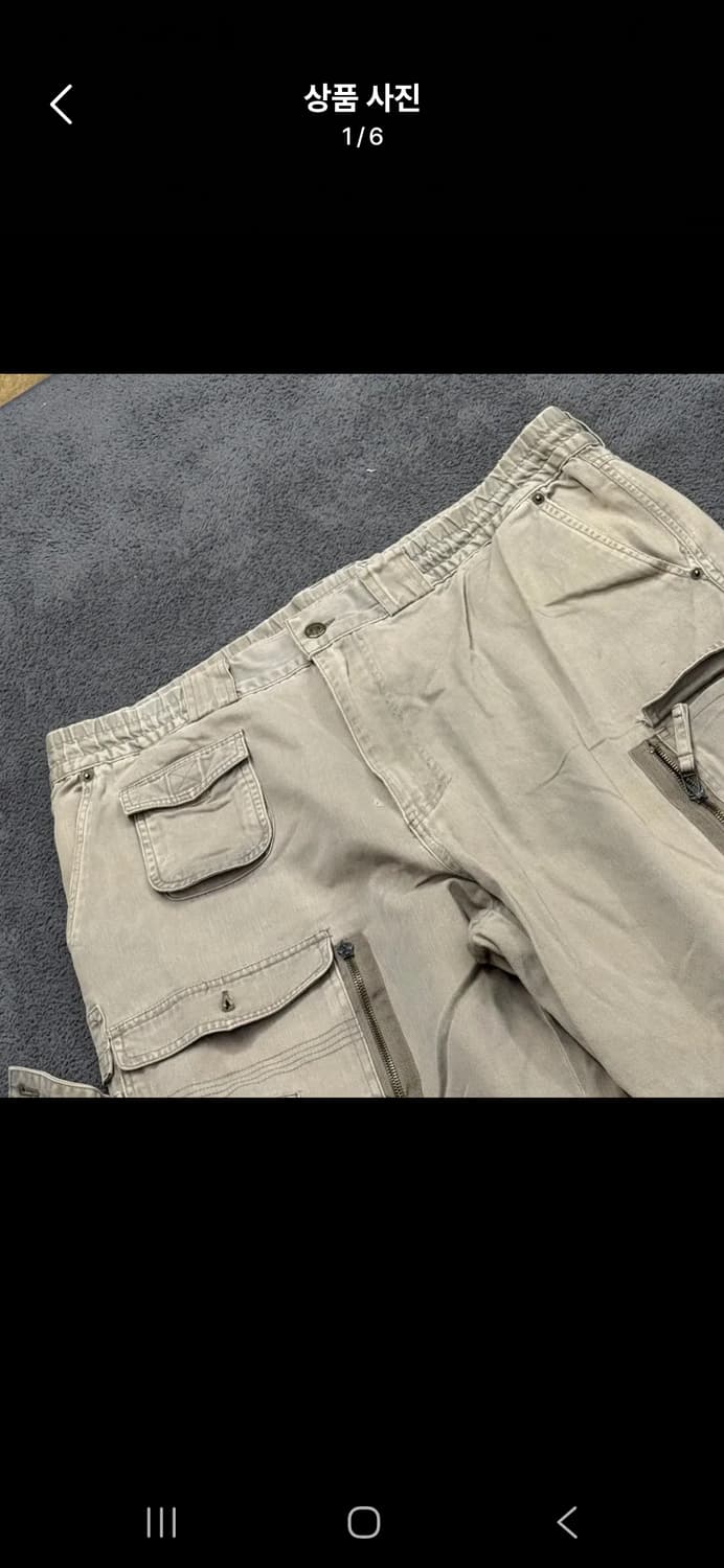 [정품] 빈티지 멀티포켓 탄창 카고팬츠 c1 상품이미지1
