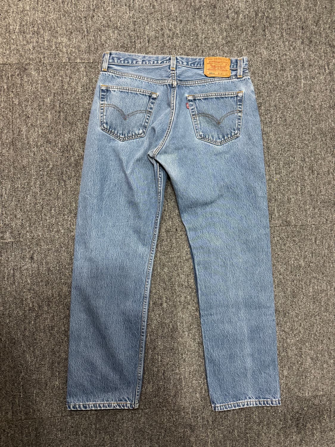 90s USA 리바이스 501xx 데님 빈티지 라이트블루 36 상품이미지6