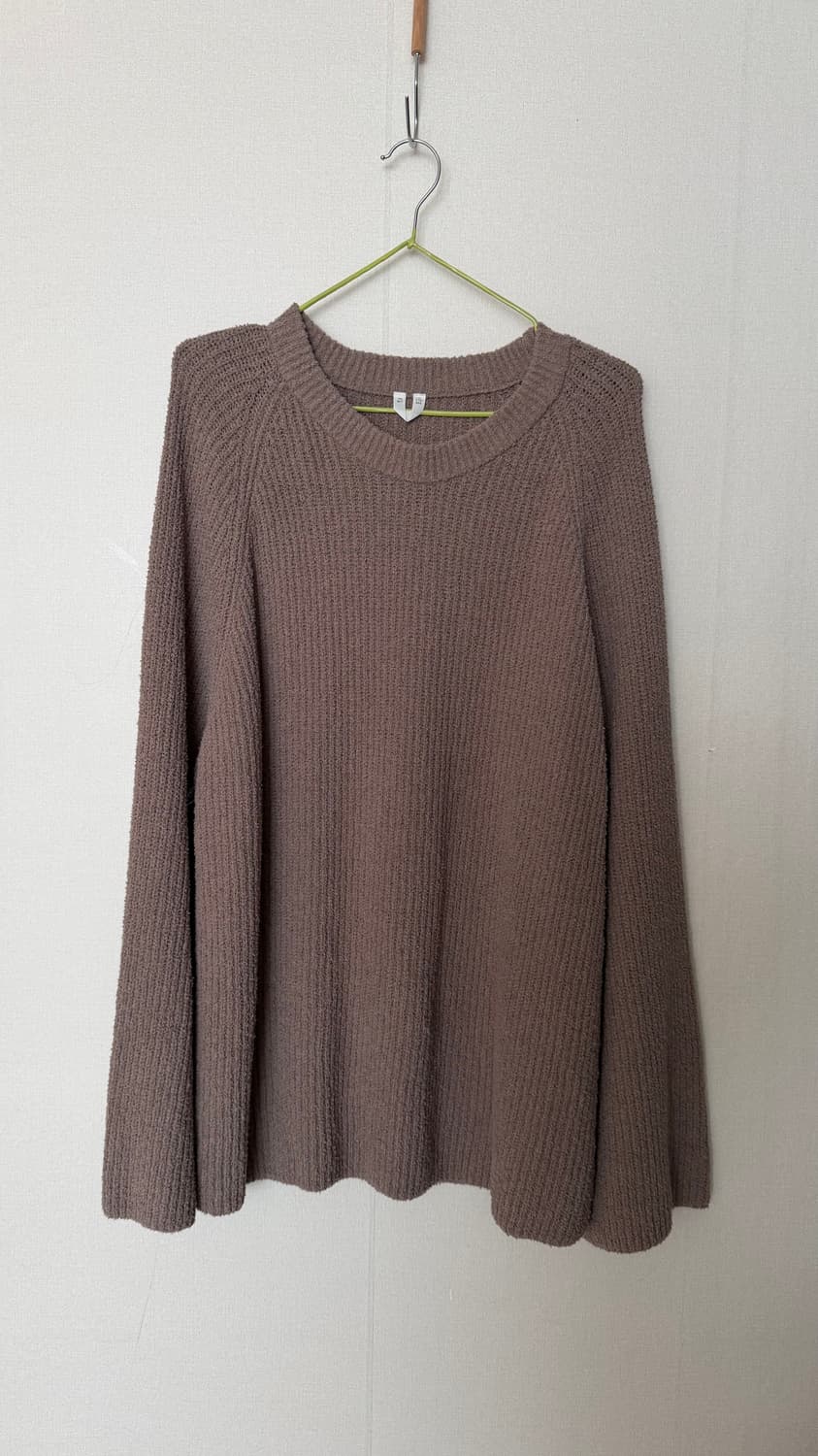 아르켓 ARKET 코튼 부클 니트 루즈핏 M 정가 13만원대 컨디션 굿 상품이미지3