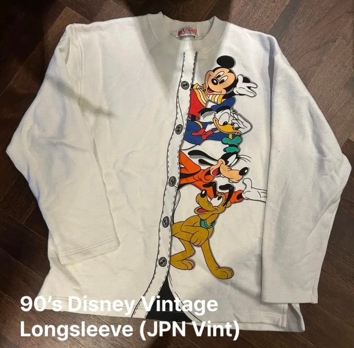 90s Disney Vintage 롱슬리브 디즈니 빈티지 긴팔티 상품이미지1