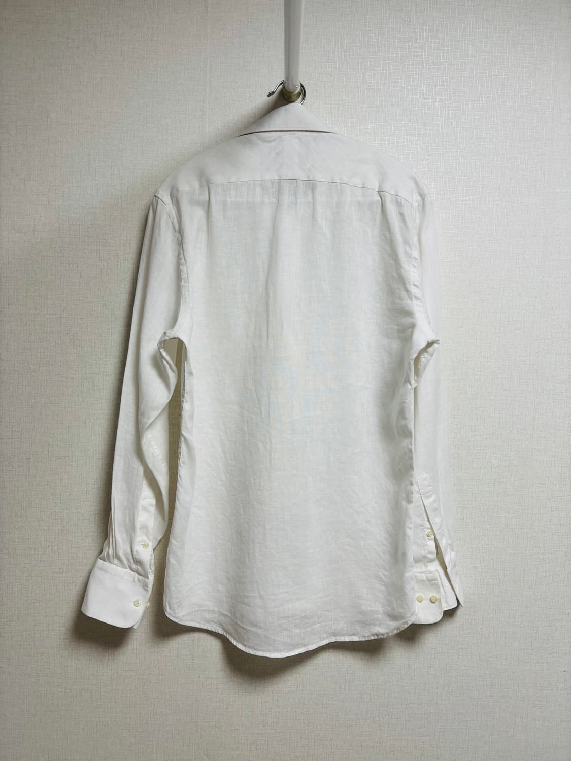 수트서플라이 Suitsupply 순수 린넨 화이트 셔츠 상품이미지3