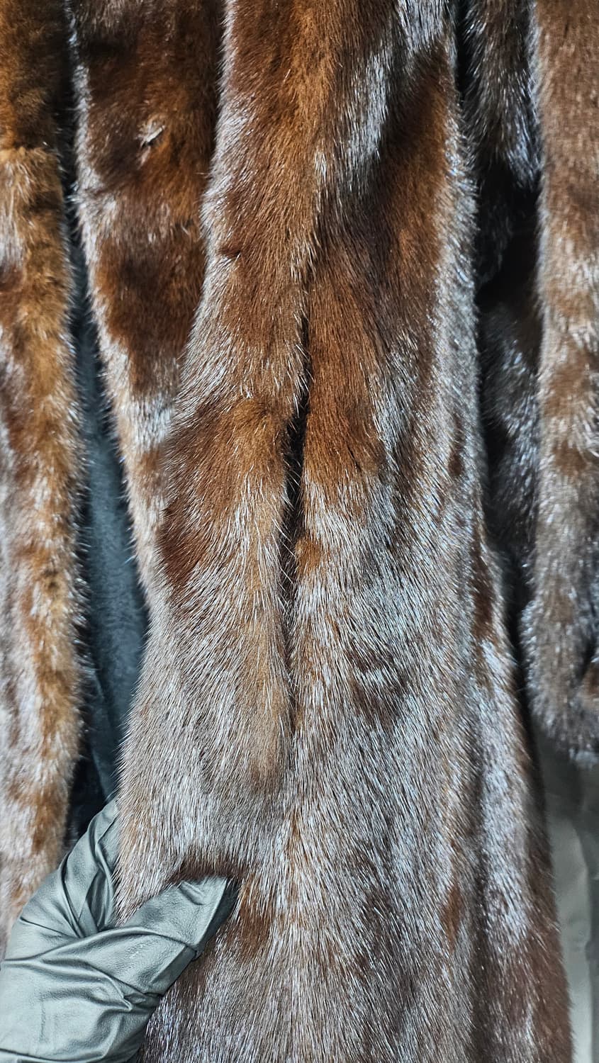 통밍크 롱코트 77 상품이미지7