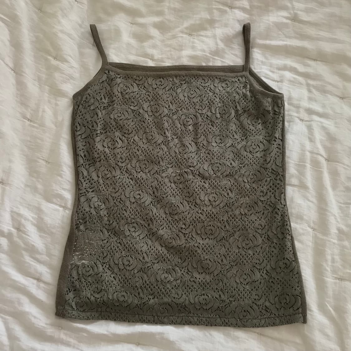 Vintage 모리걸 Rosewood Sleeveless Top 상품이미지1