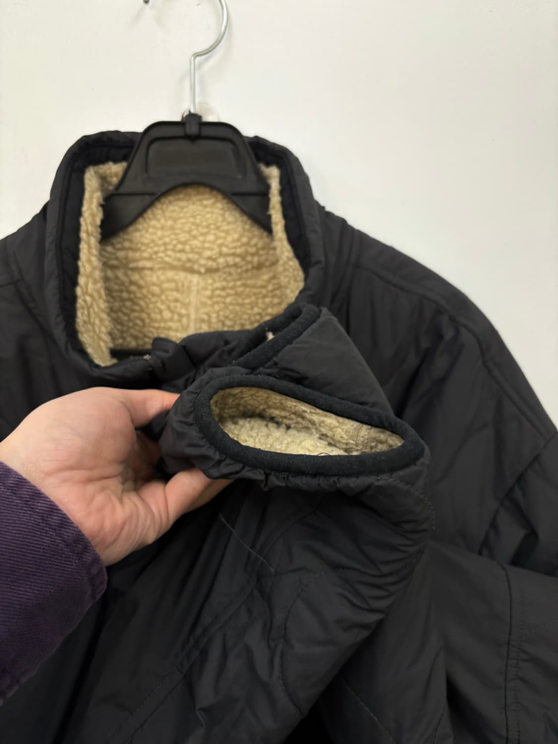 아디다스 리버시블 백로고 양털 누빔코트 상품이미지5