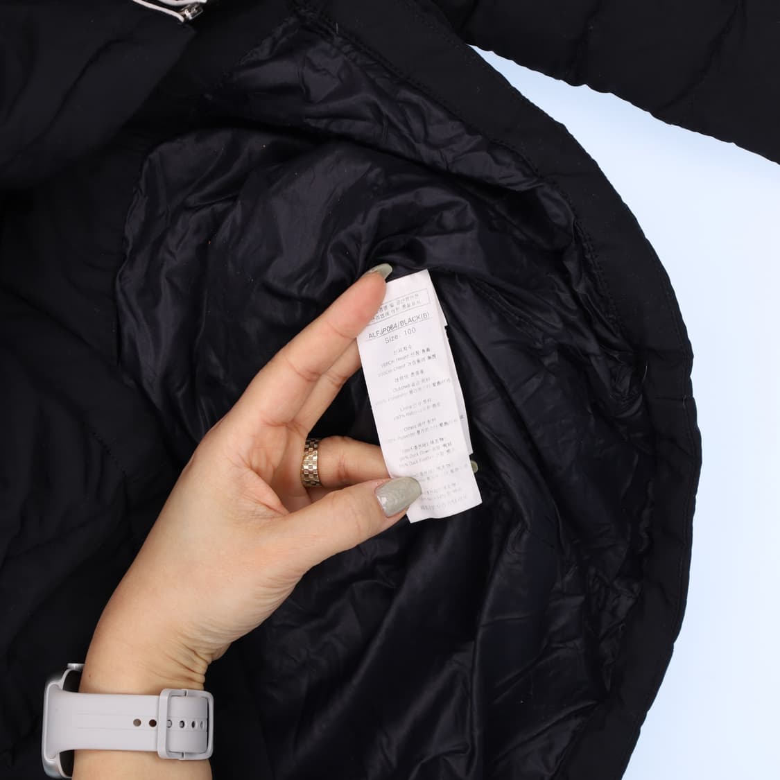 [100] 루이까스텔 여성 골프 덕다운점퍼 0115J 상품이미지4