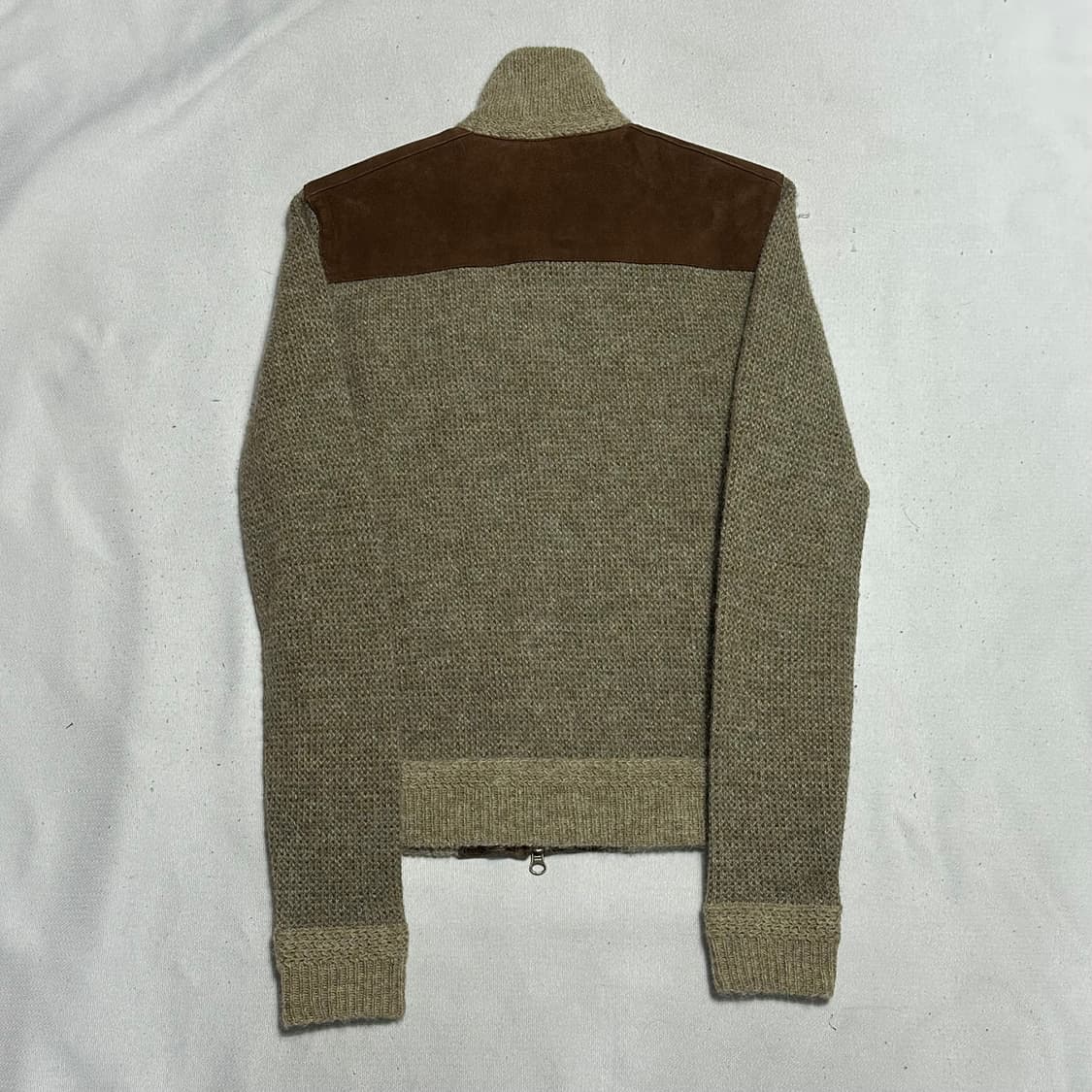 S 폴로랄프로렌 여성용 염소가죽 / 울 집업 자켓  상품이미지3