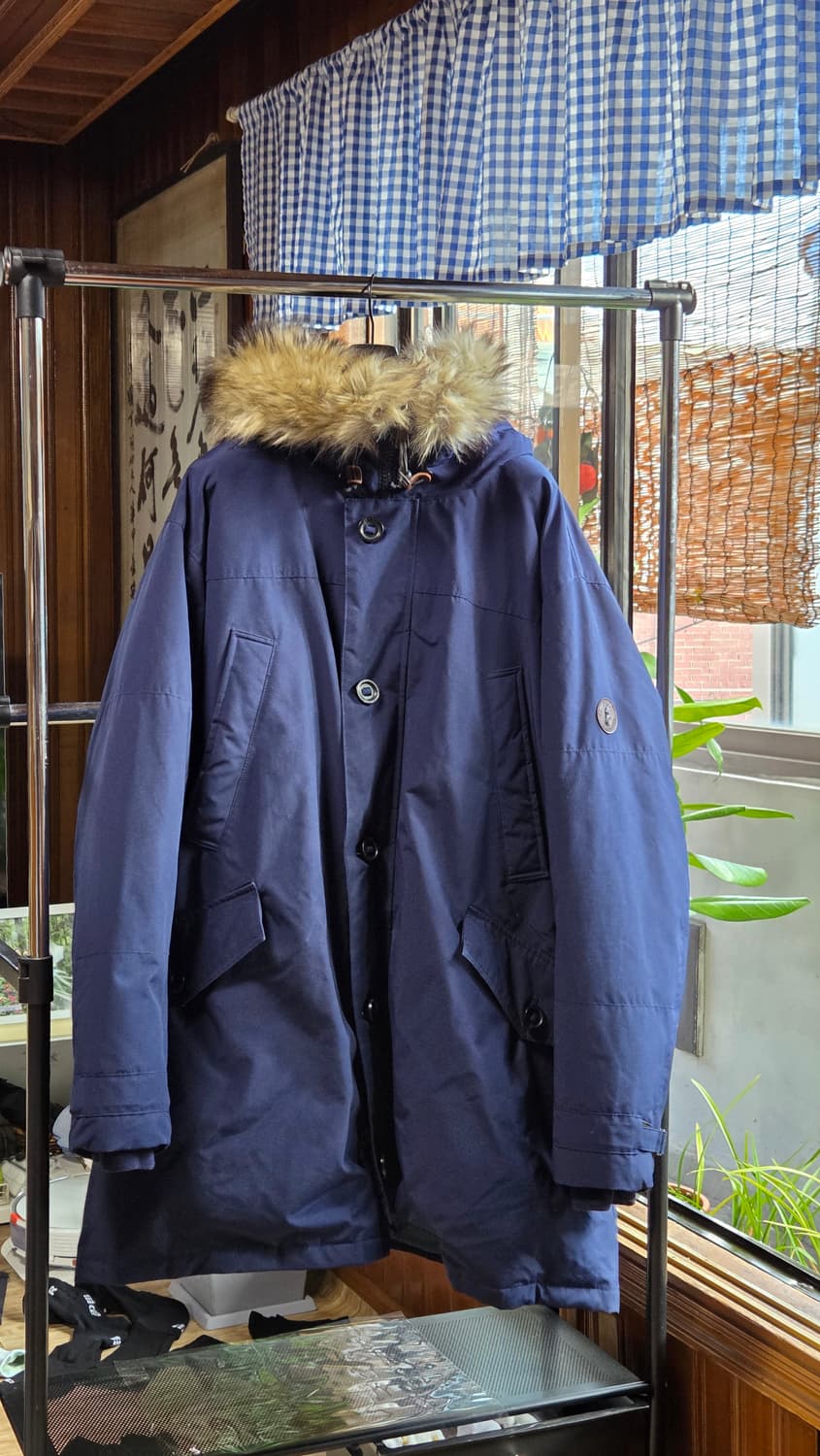 폴로 랄프로렌 Big&Tall 덕다운 파카 네이비 3XB 사이즈 상품이미지1