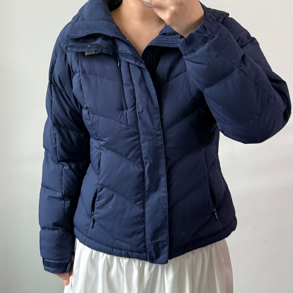 [M] 노스페이스 우먼 600 네이비패딩 상품이미지2