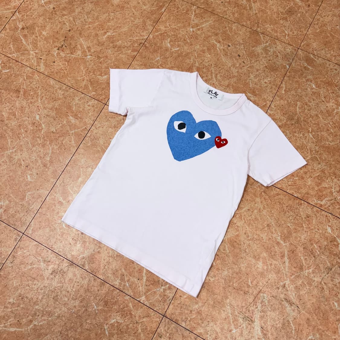 꼼데가르송 하트 반팔티 상품이미지3
