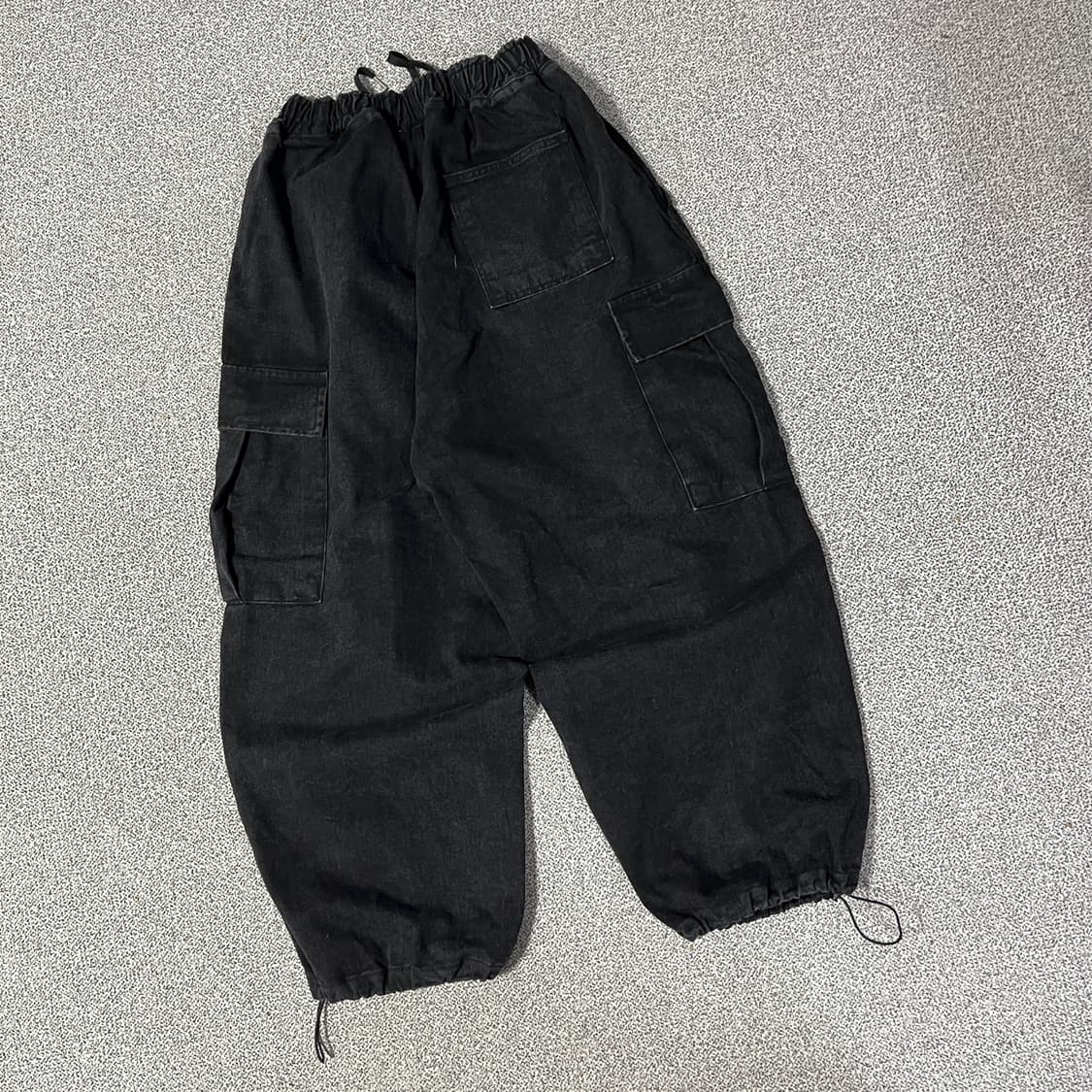 와이드핏 밴딩 카고 팬츠 상품이미지4