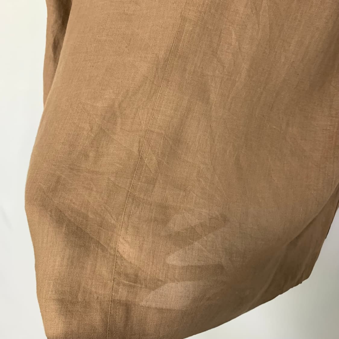 LANCEL 란셀 파리 7부 빈티지 린넨 스냅버튼 포켓 여성 자켓 상품이미지10